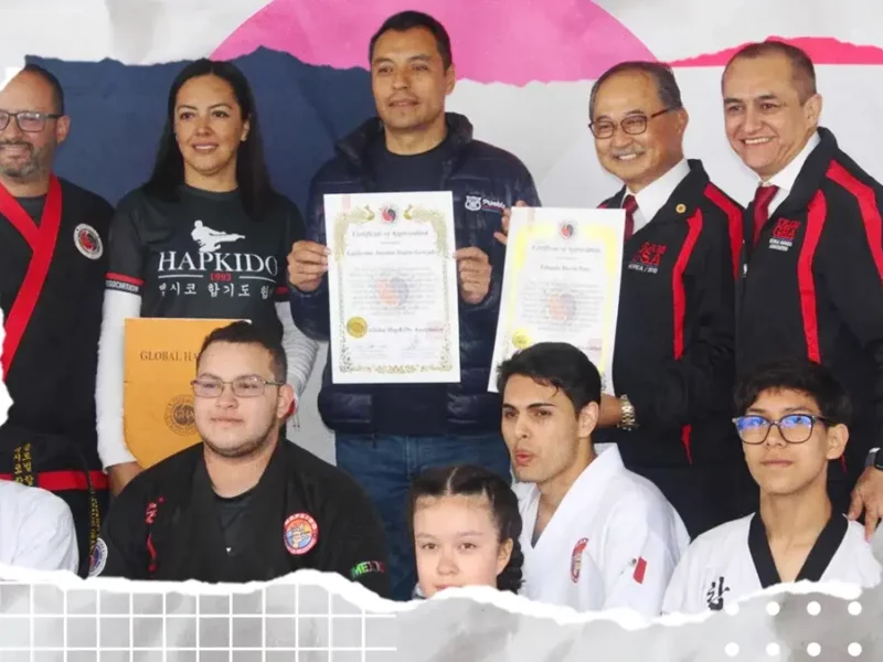 Escuelas y jóvenes de Puebla recibirán certificaciones internacionales de Global Hapkido