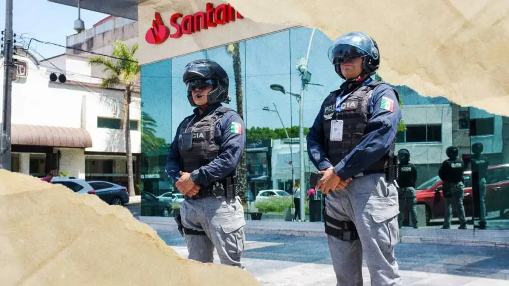 Policías del municipio de Puebla refuerzan el acompañamiento bancario en últimos meses del año
