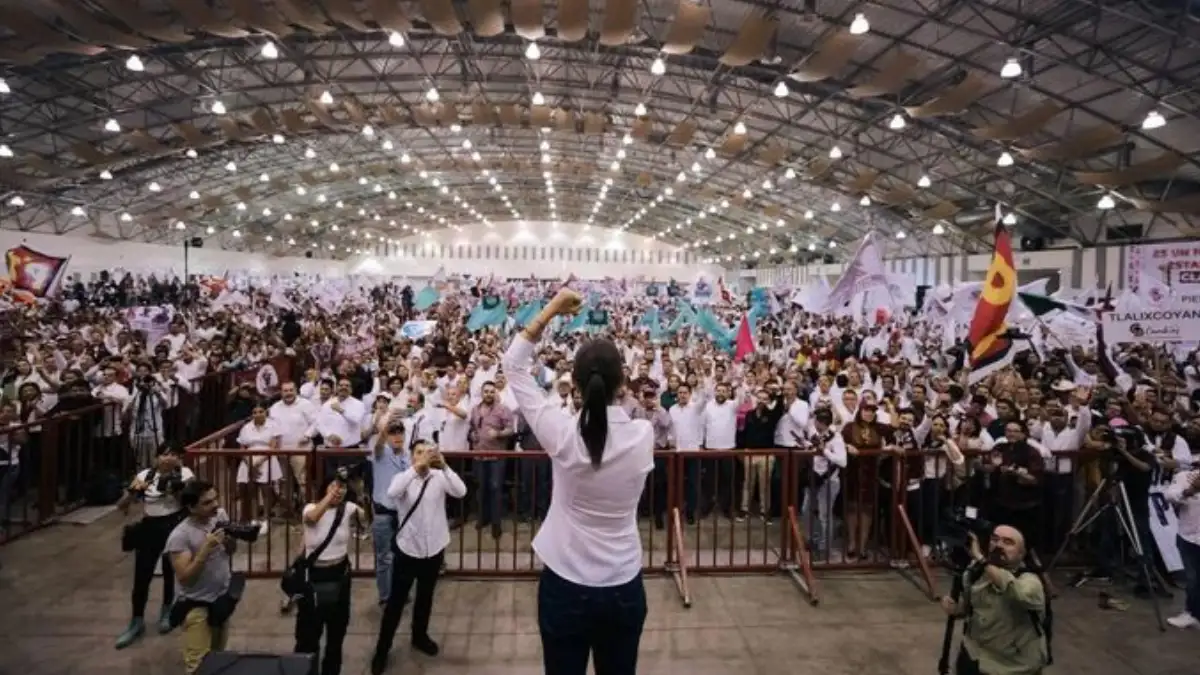 ’’Con honestidad, con resultados y con amor al pueblo se puede todo’’: Claudia Sheinbaum arranca en Veracruz precampaña rumbo a la Presidencia de la República