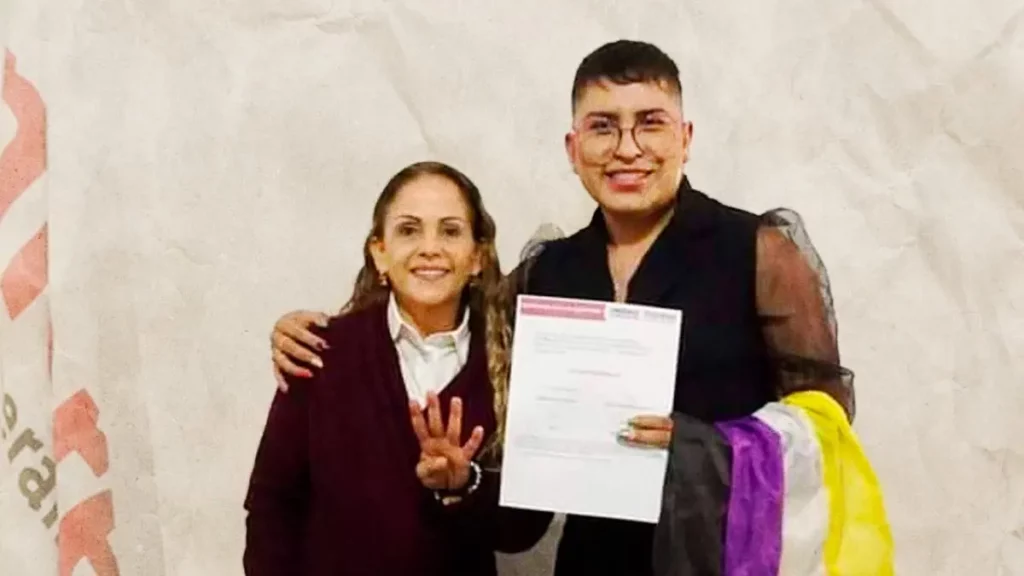“Betucky” Camacho, primera persona no binaria en registrarse como aspirante a candidate por Morena