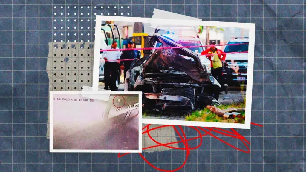 Conductor del auto calcinado en Vía Atlixcáyotl huyó a Oaxaca, se ampara ante detención