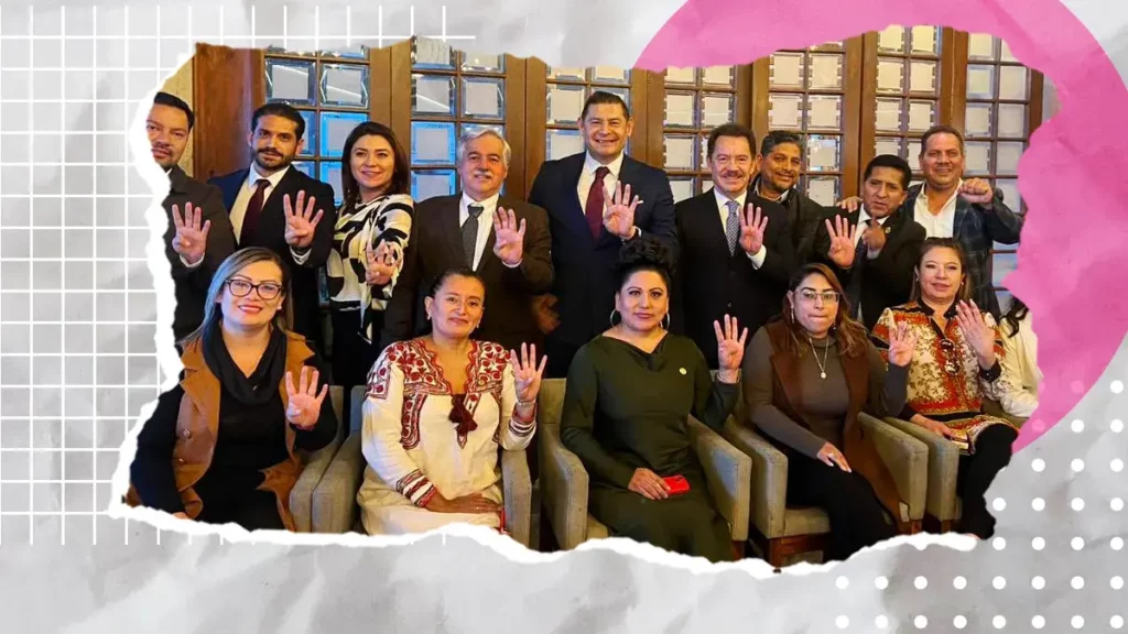 Alejandro Armenta se reúne con diputados de la 4T encabezados por Nacho Mier