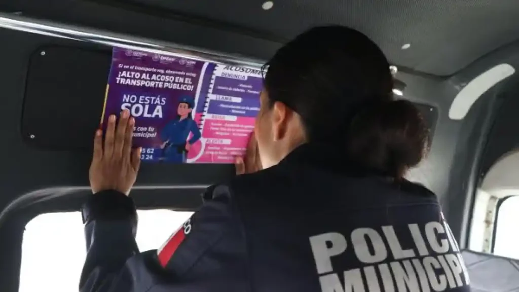 San Pedro Cholula impulsa campaña para erradicar el acoso en el transporte público