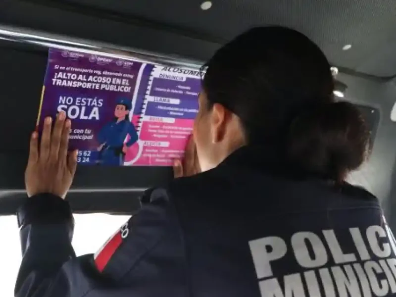 San Pedro Cholula impulsa campaña para erradicar el acoso en el transporte público
