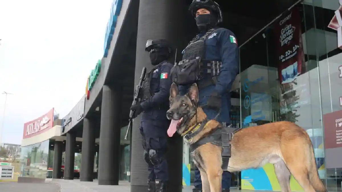 Implementa la policía de San Andrés Cholula esquema de vigilancia ante temporada de aguinaldos