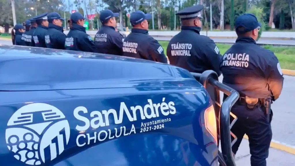 Mantiene vigente la policía de San Andrés Cholula el operativo pasajero seguro