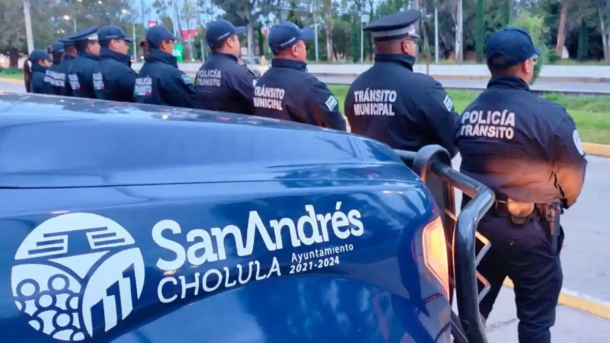 Mantiene vigente la policía de San Andrés Cholula el operativo pasajero seguro