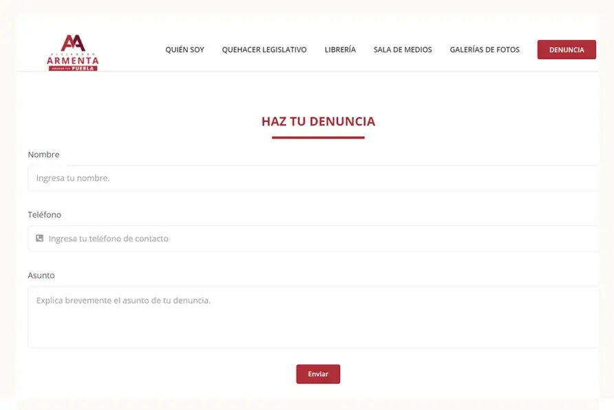 Alejandro Armenta pide denunciar a quienes prometan cargos públicos usando su imagen