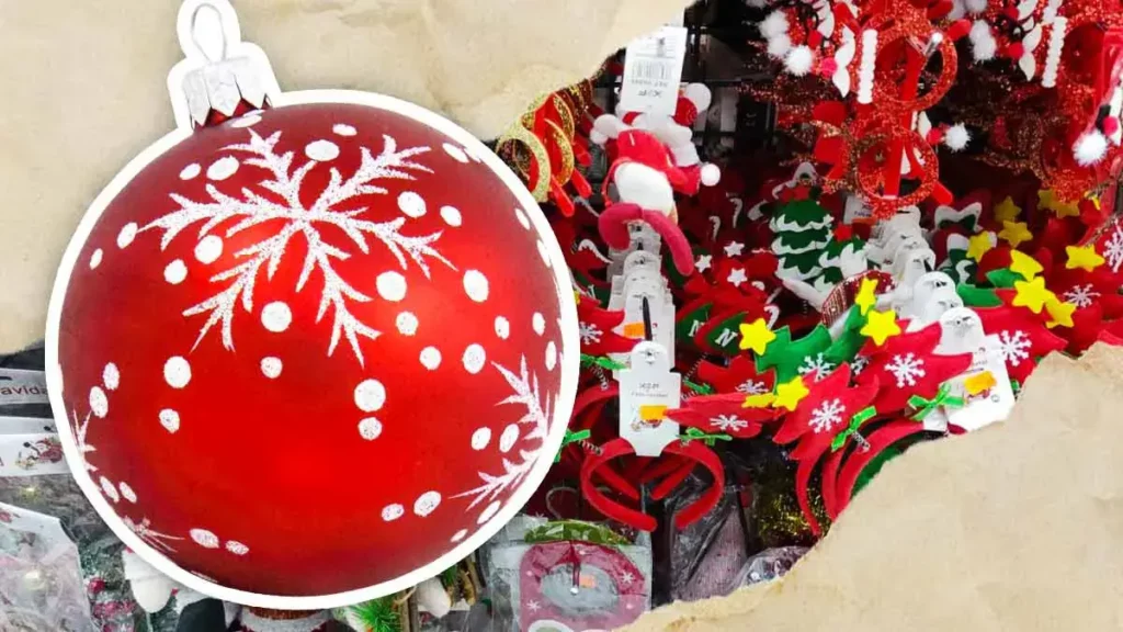 Por bajos precios, productos chinos acaparan oferta de adornos navideños en Puebla