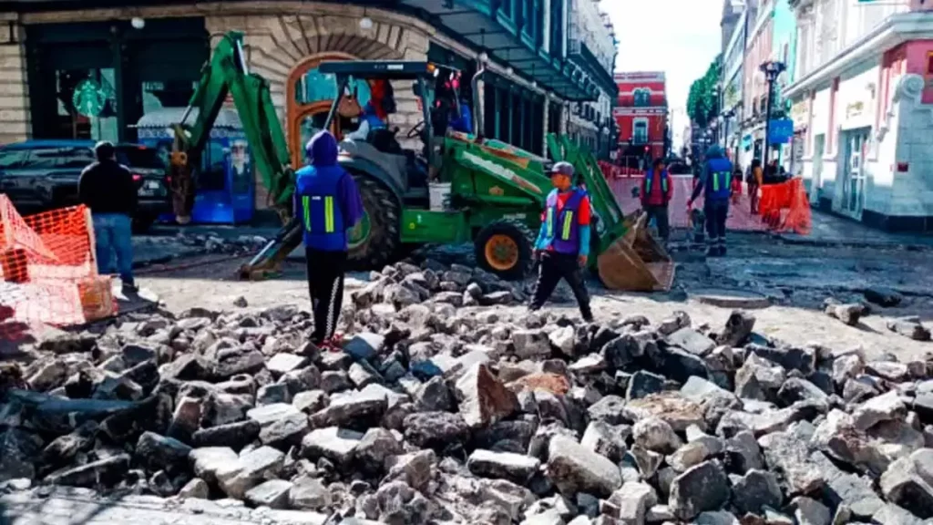 Ahora, estas calles del Centro Histórico de Puebla serán rehabilitadas.