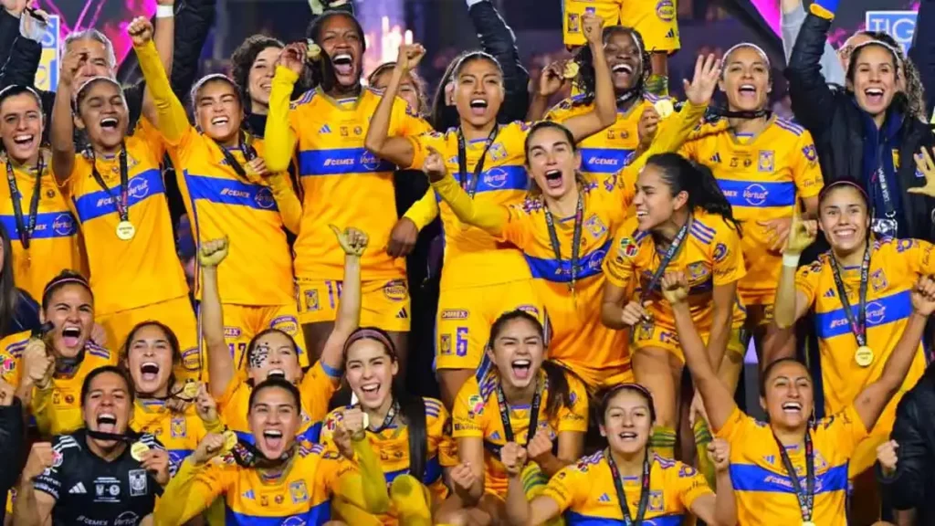 Por Sexta ocasión Tigres es campeón de la Liga MX Femenil tras vencer al América
