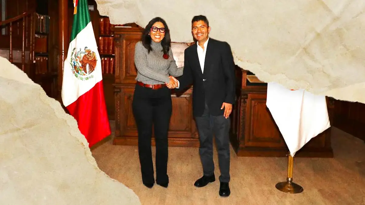 Eduardo Rivera presume unidad con Genoveva Huerta de cara al 2024 