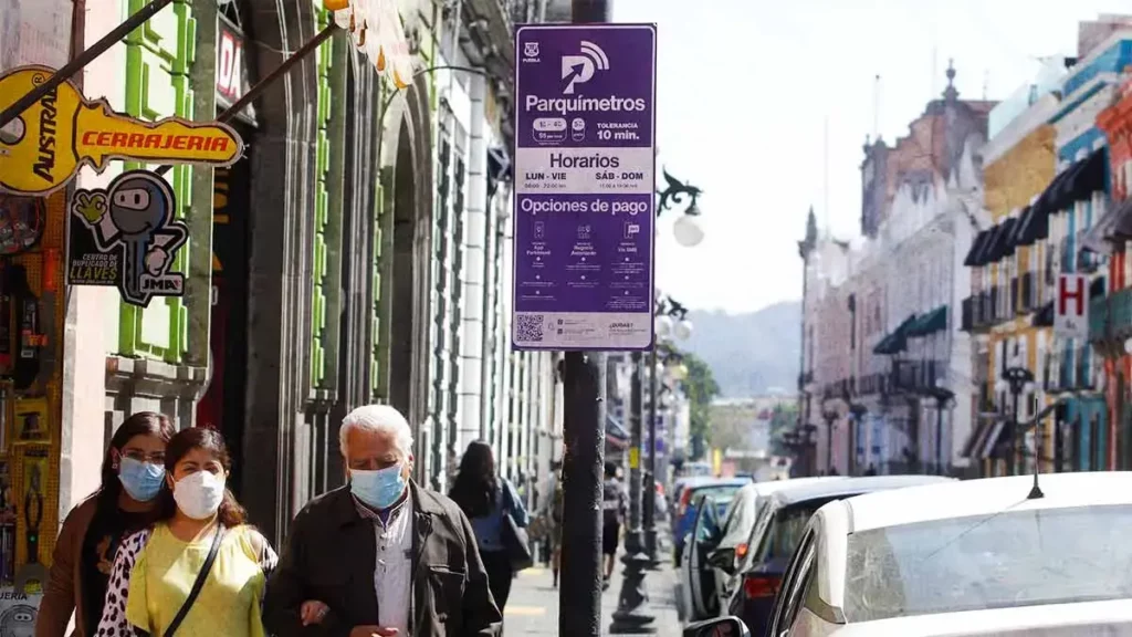 Comerciantes del Centro Histórico piden al Ayuntamiento de Puebla mejorar servicio de parquímetros