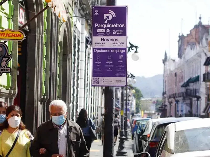 Comerciantes del Centro Histórico piden al Ayuntamiento de Puebla mejorar servicio de parquímetros