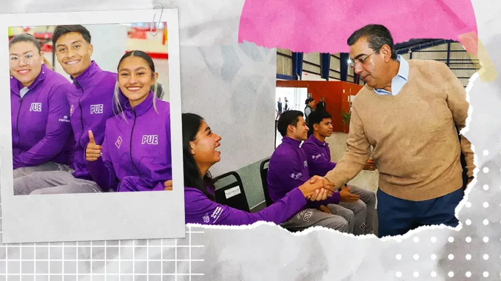 Sergio Salomón Céspedes reconoce labor de los deportistas poblanos con estímulos económicos