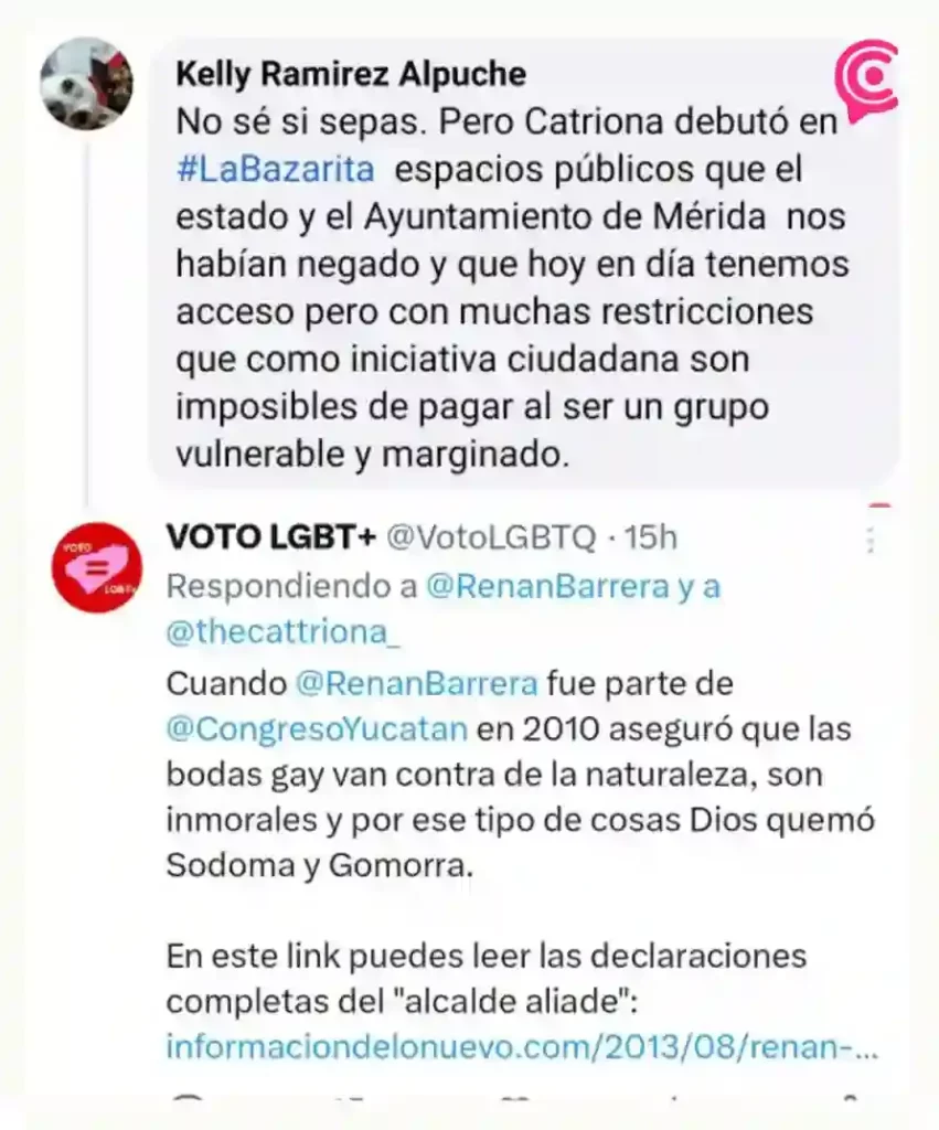 Tachan de oportunista a político panista por felicitar a Cattriona de La Más Draga 6 