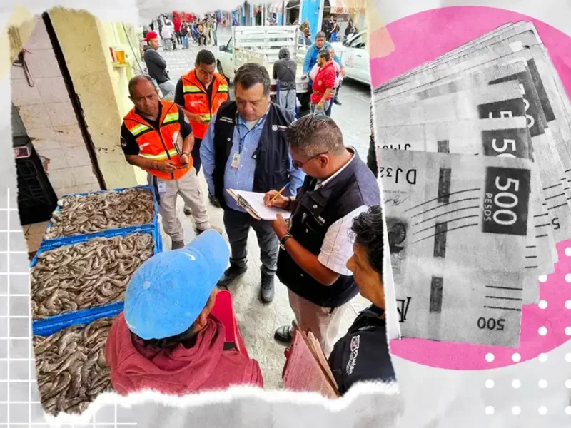 Pescadería de la 16 Oriente en Puebla clausurada, pagará multa de 40 mil pesos