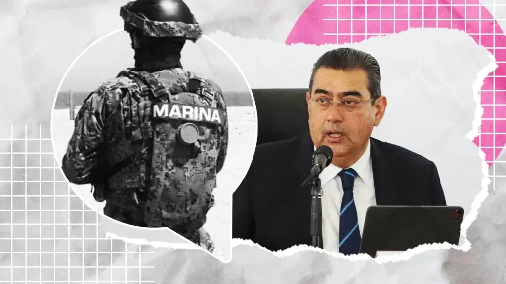 Secretaría de la Marina reforzará la seguridad en Puebla: Sergio Salomón Céspedes