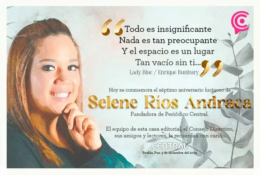 Selene Ríos cumpliría 41