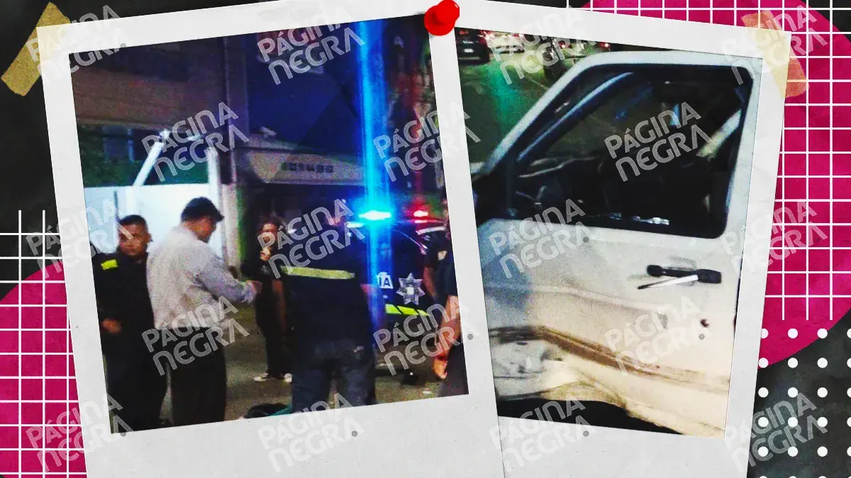 Auto hace corte de circulación y provoca choque y muerte de motociclista en Puebla