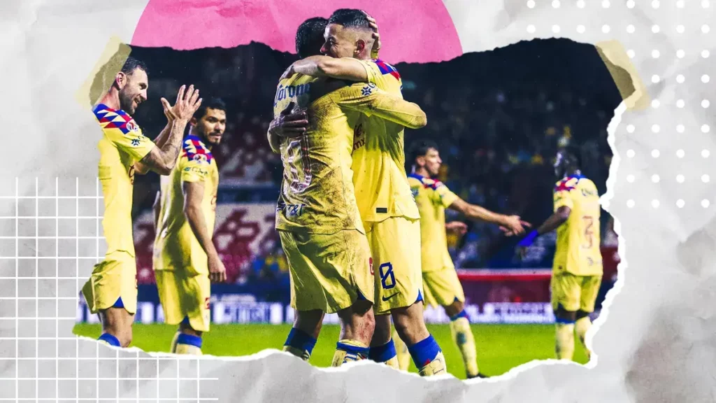 América goleó al Atlético de San Luis en la ida de las semifinales del Apertura 2023 