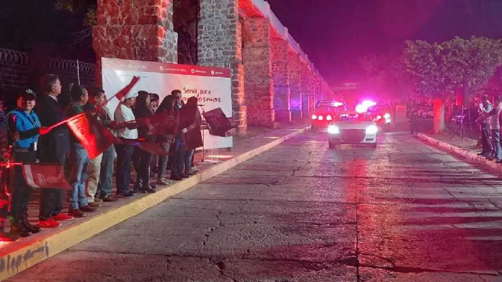 Ariadna Ayala da banderazo a operativo de seguridad de temporada decembrina en Atlixco