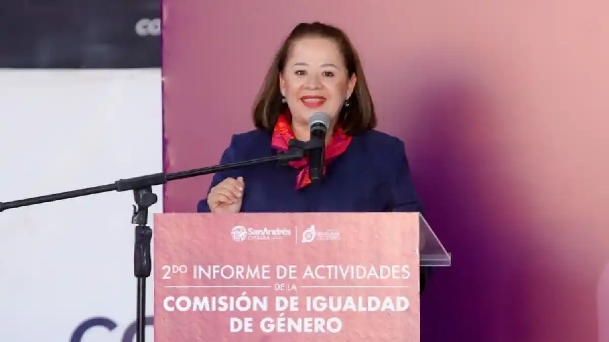 Rinde 2º informe de actividades Yvón Gutiérrez Vázquez, presidenta de la Comisión de Igualdad de Género