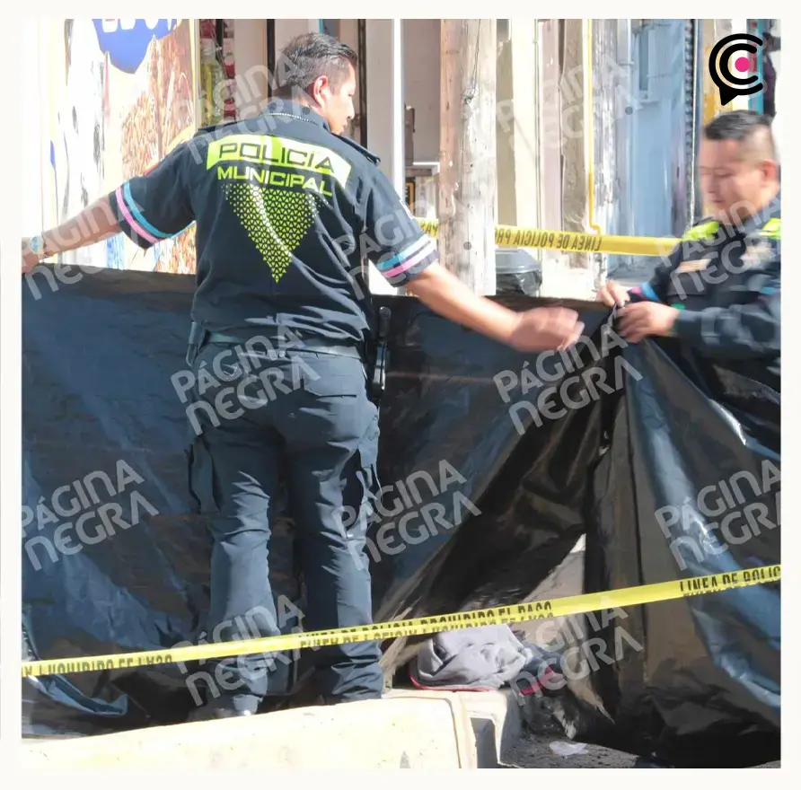 Indigente murió por causas naturales en la colonia Popular Coatepec
