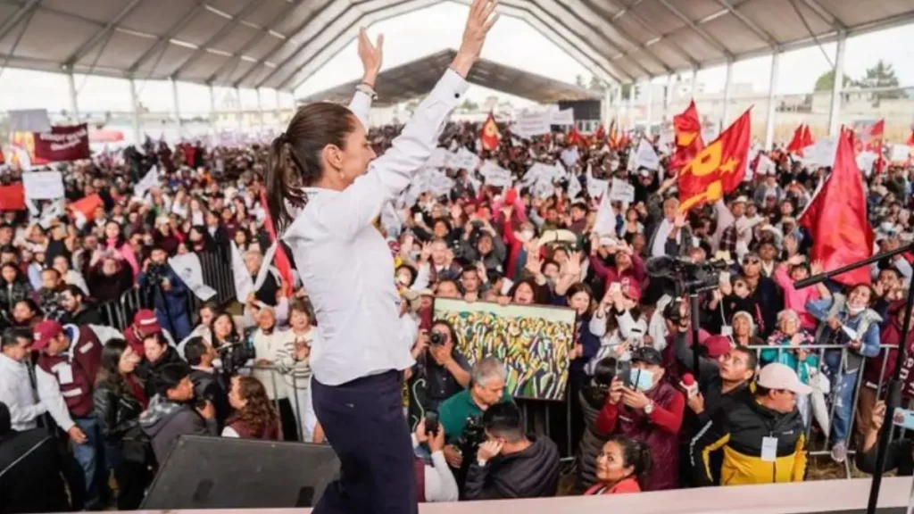 “Vamos a llegar todas las mujeres de México a la Presidencia de la República”: Claudia Sheinbaum recuerda que es tiempo de mujeres transformadoras desde Zinacantepec, Estado de México