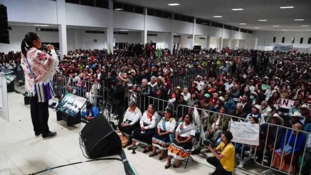 Un gobierno con austeridad y sin avaricia: Claudia Sheinbaum describe el segundo piso de la 4T ante militantes y simpatizantes de Ixtlahuaca, Estado de México
