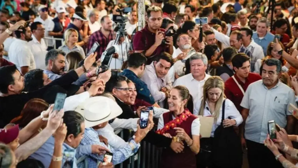 Garantizar la seguridad en Morelos, será prioridad de la continuidad de la 4T, asegura Claudia Sheinbaum desde Temixco