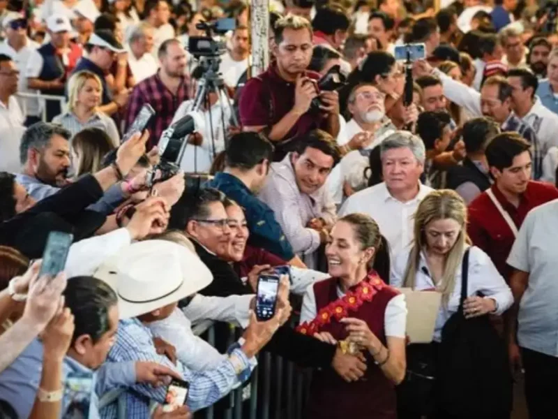 Garantizar la seguridad en Morelos, será prioridad de la continuidad de la 4T, asegura Claudia Sheinbaum desde Temixco