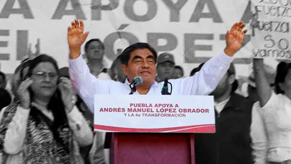 Miguel Barbosa y la marcha con la que quiso legitimarse en Puebla