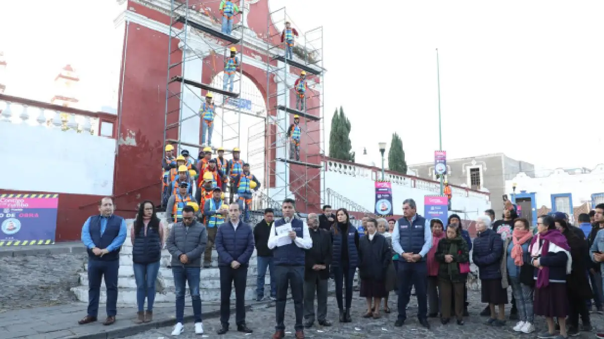 Ayuntamiento de Puebla va por el rescate de la imagen urbana del Barrio Analco