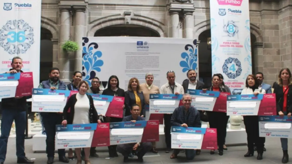 Gobierno Municipal de Puebla entregó los premios del Sorteo Predial 2023