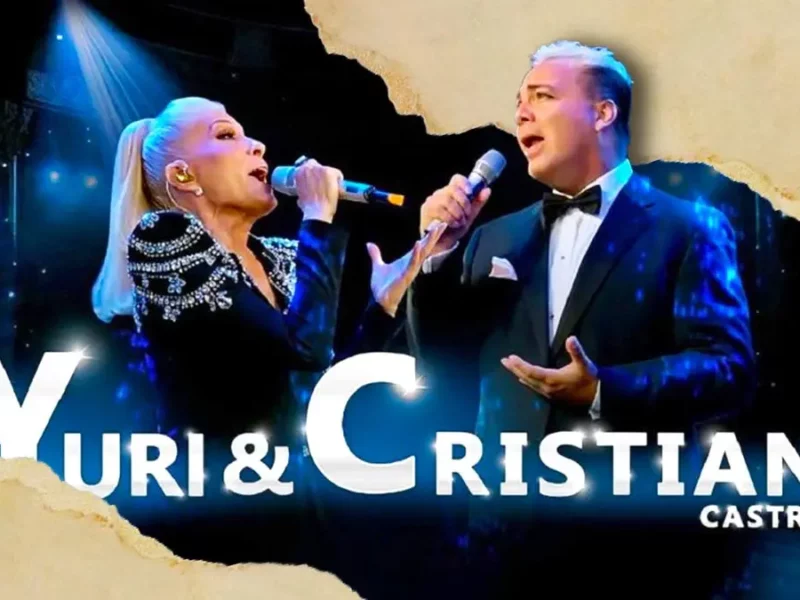 Yuri y Cristian Castro darán juntos un concierto en Puebla en 2024