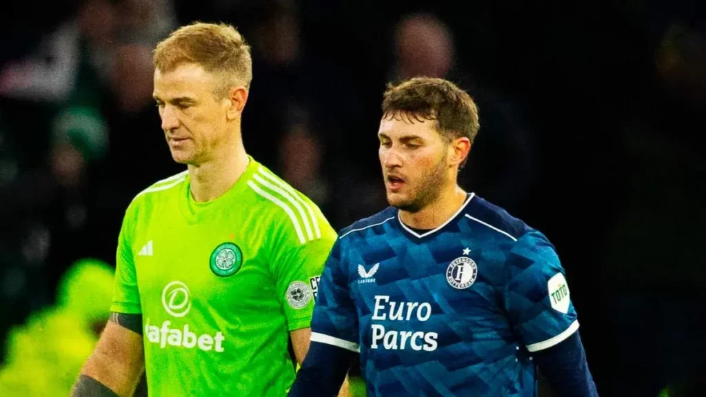 Celtic derrota al Feyenoord en la Champions League; le anulan gol a Santiago Giménez