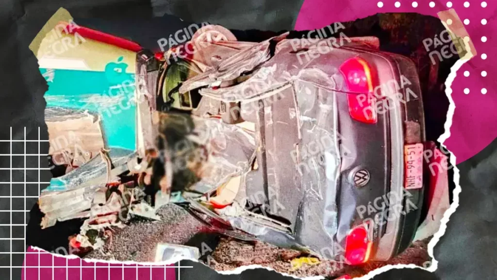 Conductor murió prensado tras choque y volcadura en la autopista México-Puebla