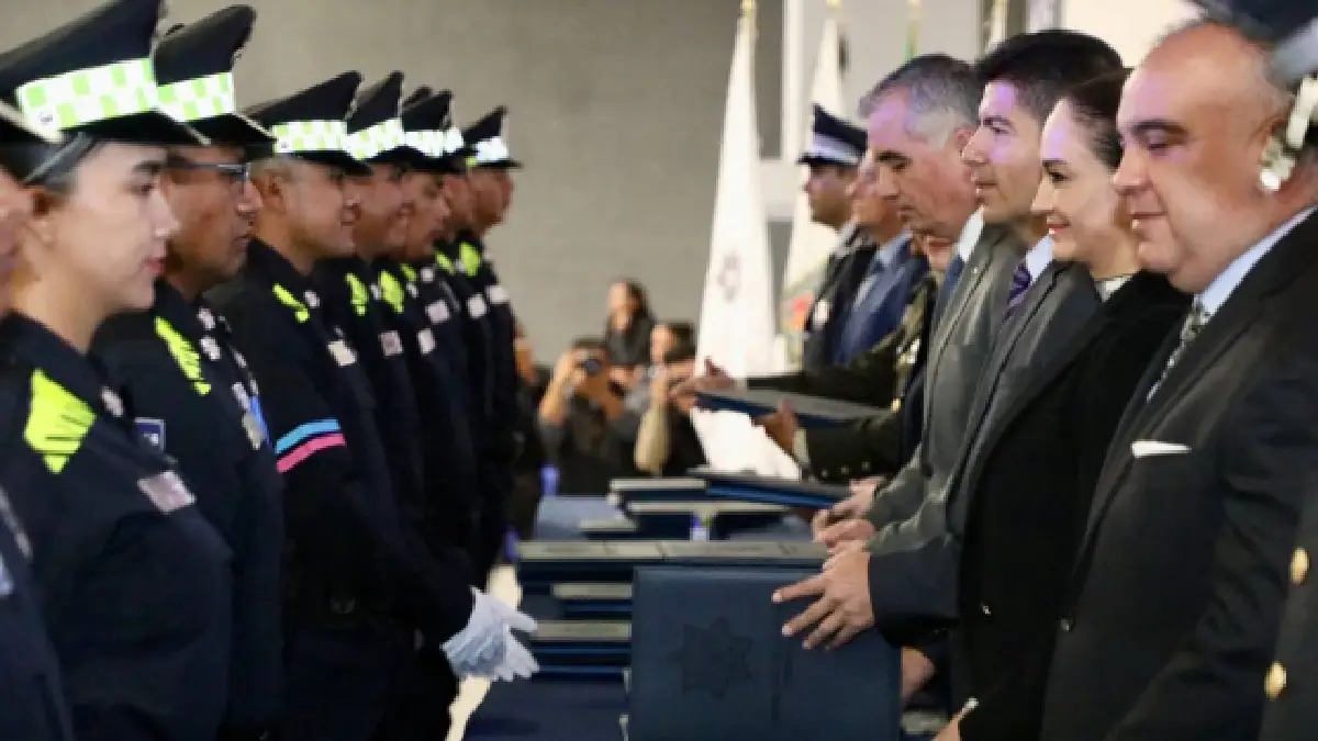 Con 61 nuevos policías, suman casi 600 los incorporados a SSC en Puebla capital