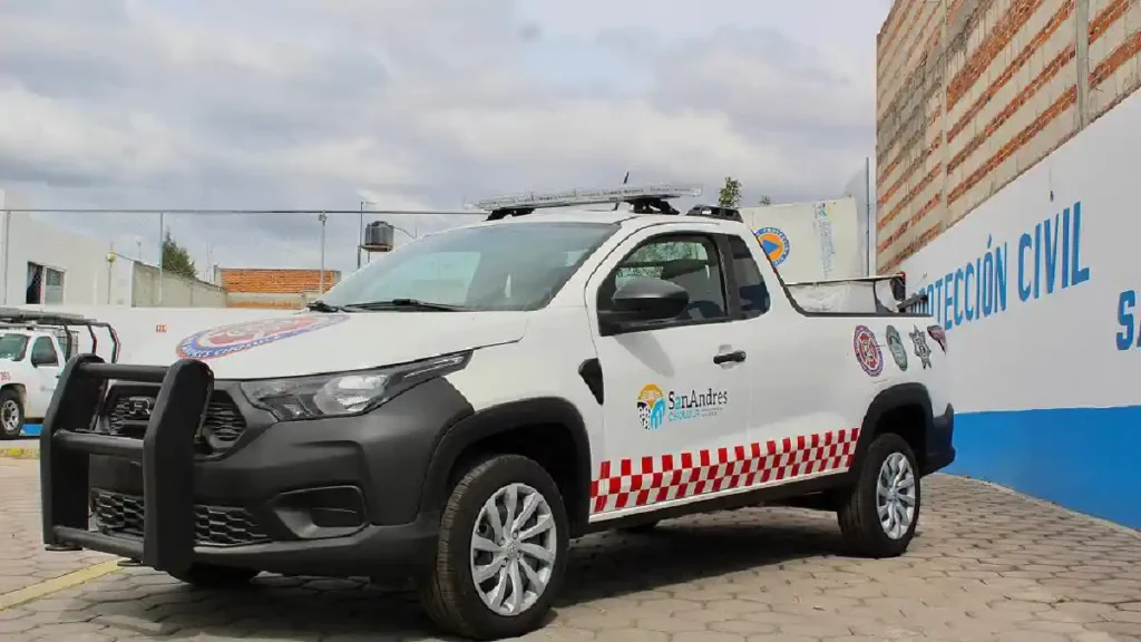 Continúa el fortalecimiento de equipamiento vehicular para Protección Civil de San Andrés Cholula