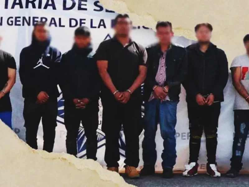 En Cuautlancingo, Marina detuvo a nueve miembros de un grupo armado; los trasladaron a Tepexi