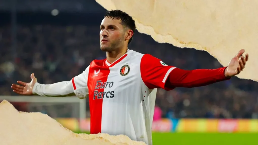 Santiago Giménez y el Feyenoord enfrentarán a la Roma en la Europa League