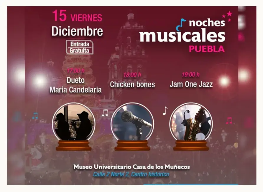 Puebla se llena de arte y cultura este fin de semana