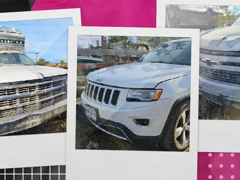 Fiscalía de Puebla recuperó tres camionetas con reporte de robo en Esperanza