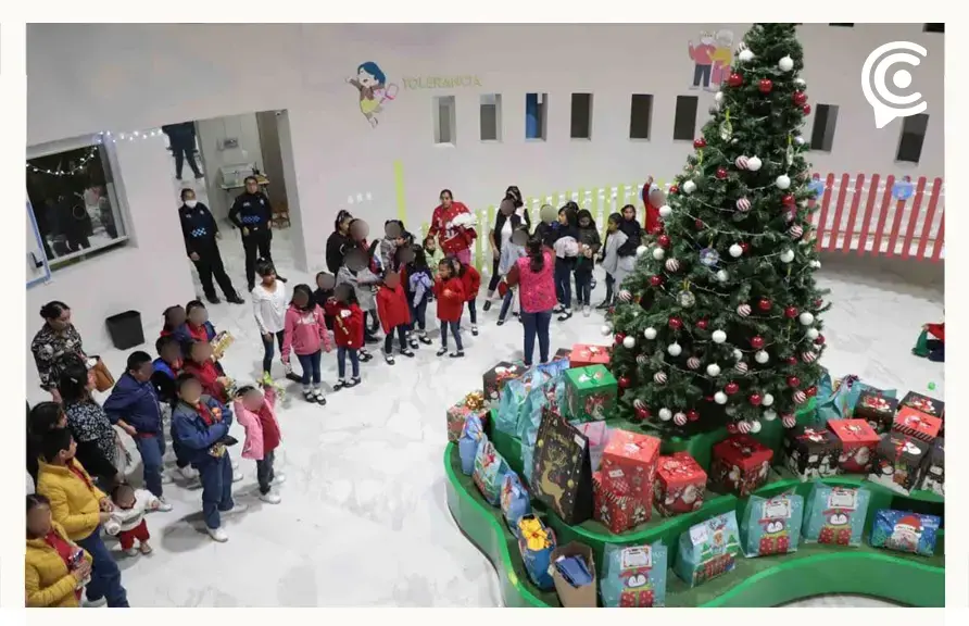 Celebran SEDIF y Gaby Bonilla posada navideña en Casas de Asistencia