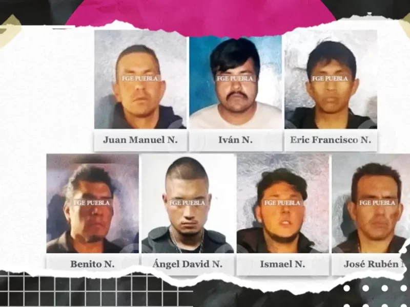 Vinculan a proceso a siete detenidos de un grupo armado de Cuautlancingo