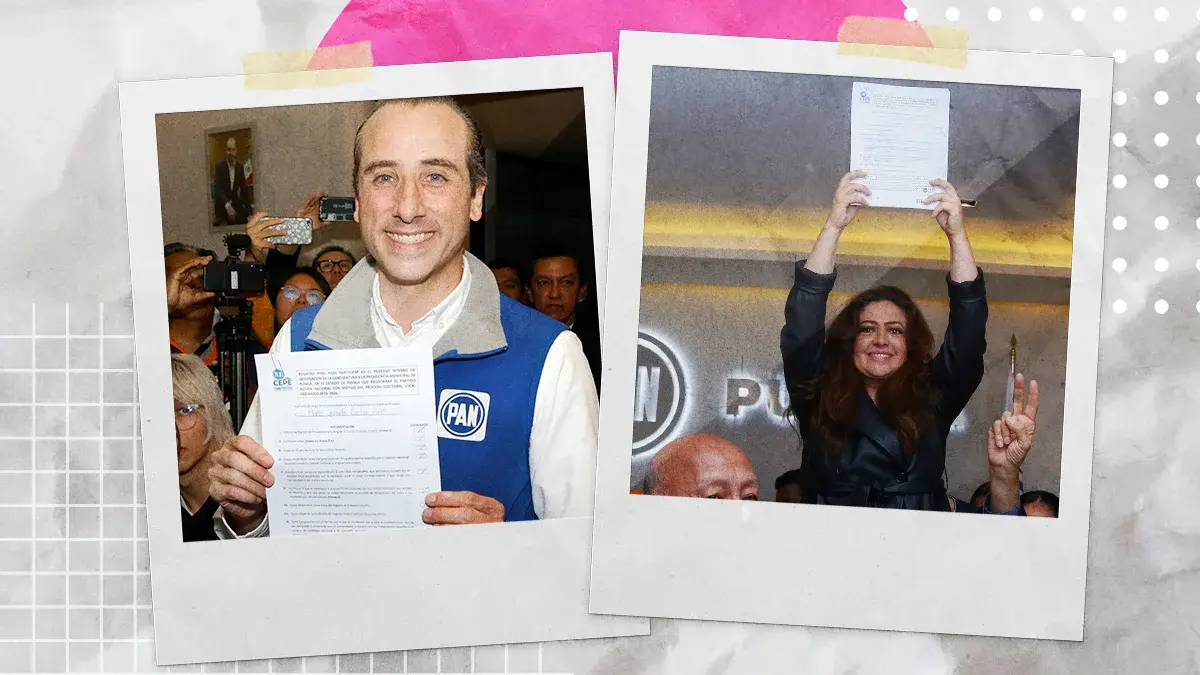 Mario Riestra y Violeta Lagunes se registran como aspirantes a la presidencia municipal de Puebla