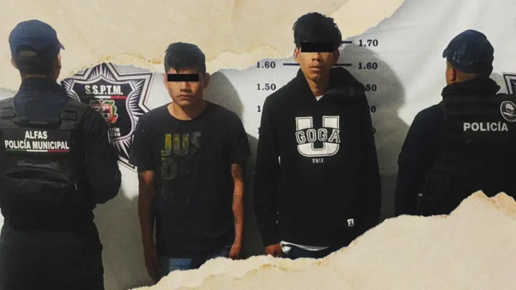 Detienen en Texmelucan a dos hombres dedicados a realizar estafas vía Facebook