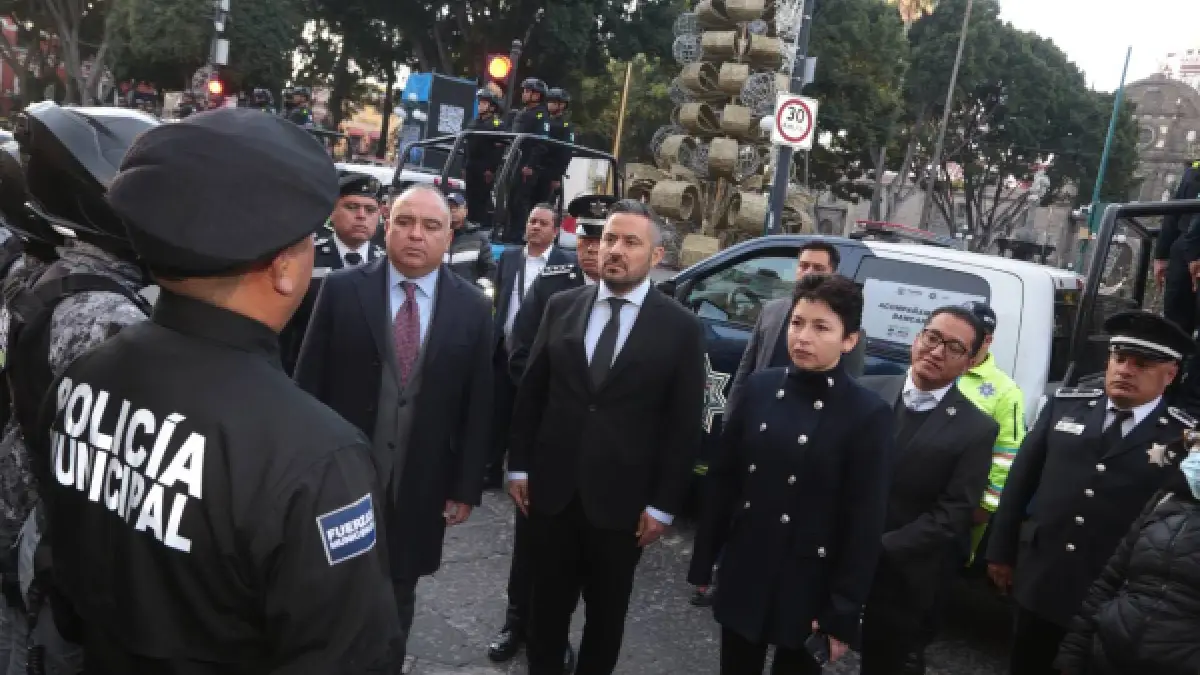 Elementos de la SSC refrendan compromiso con Puebla capital