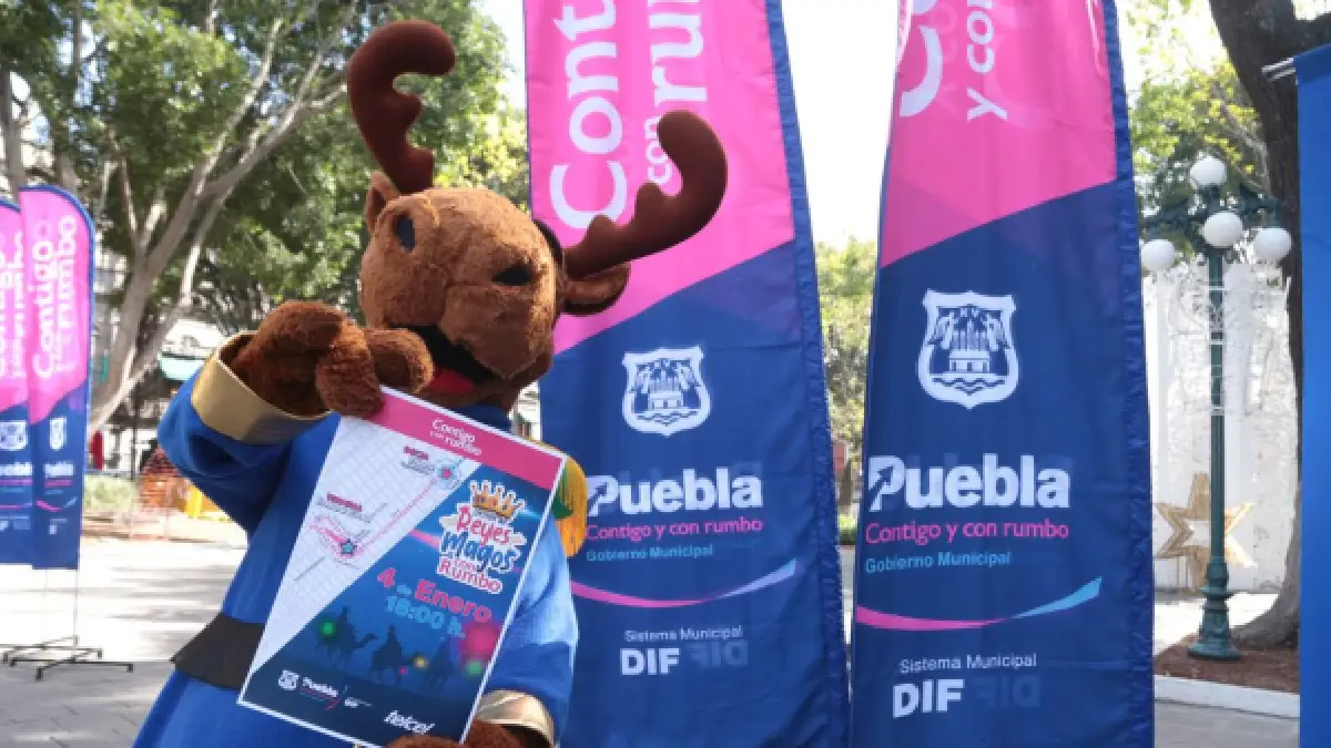 Regresa a Puebla capital el tradicional desfile de Reyes Magos Con Rumbo